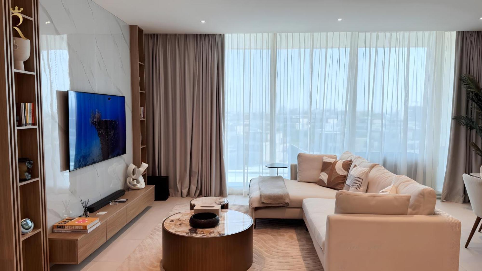 Apartment Azure Bliss 1br Retreat Near Saadiyat Attractions *
